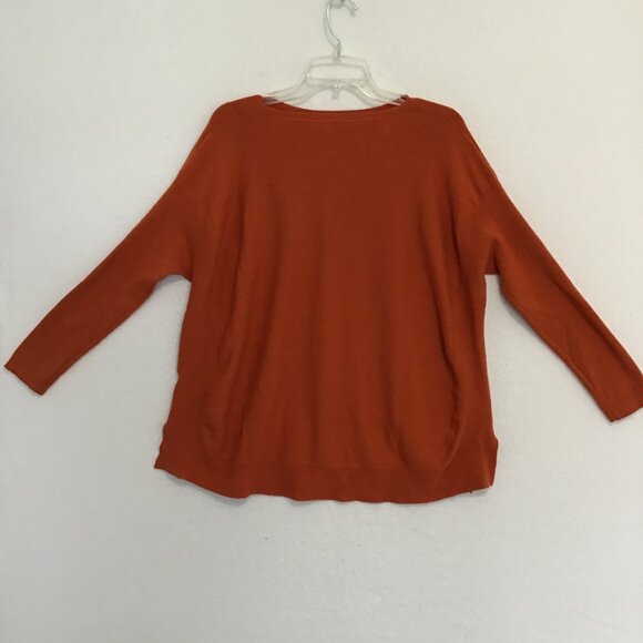 Vivian Shyu Fringed Hem Crew Neck Sweater  Size M - Picture 9 of 11